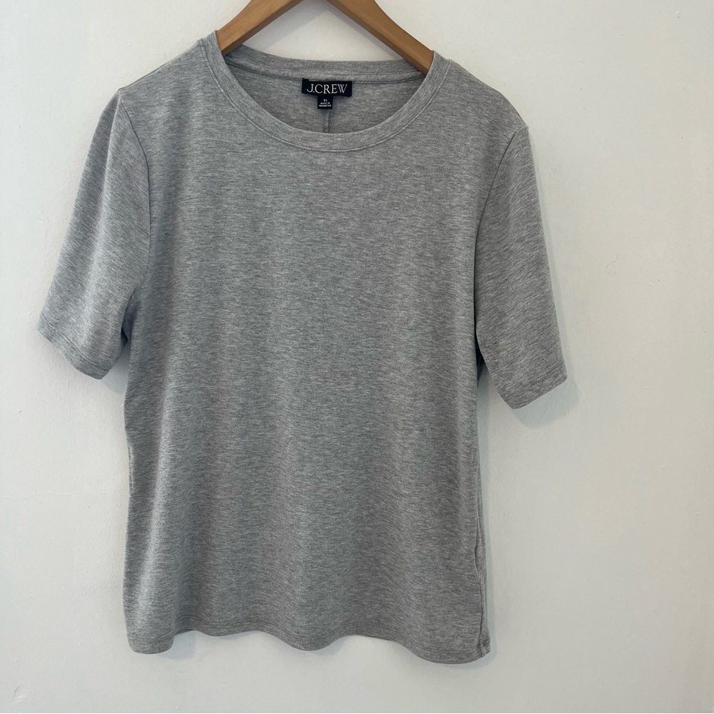 J. Crew Heather Gray Short Sleeve Tee